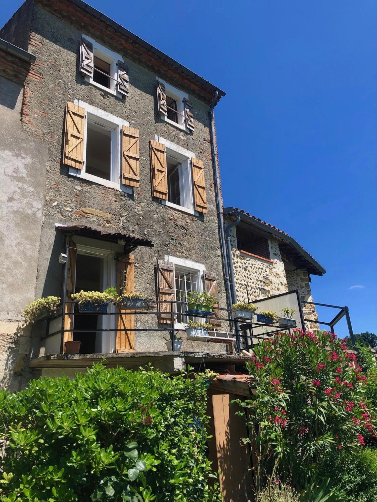 Beautiful Village House Next To Garonne River! Couladere Exterior foto